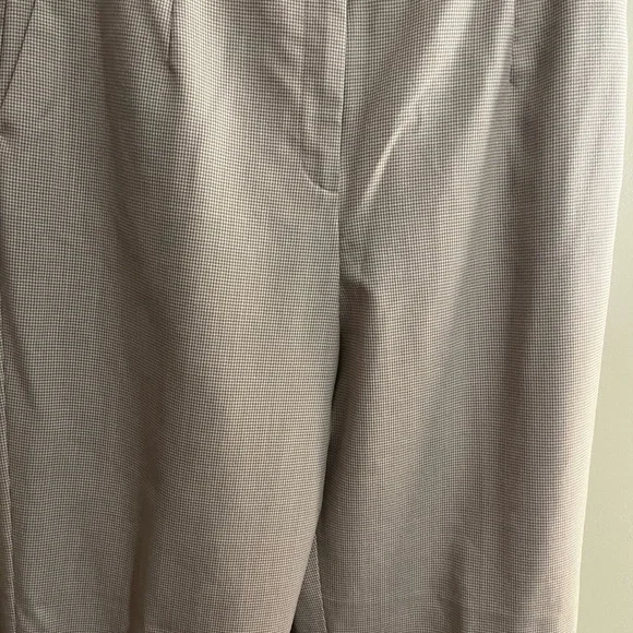 Pendleton cream small checkered loose fit trousers size 14 - Picture 5 of 10